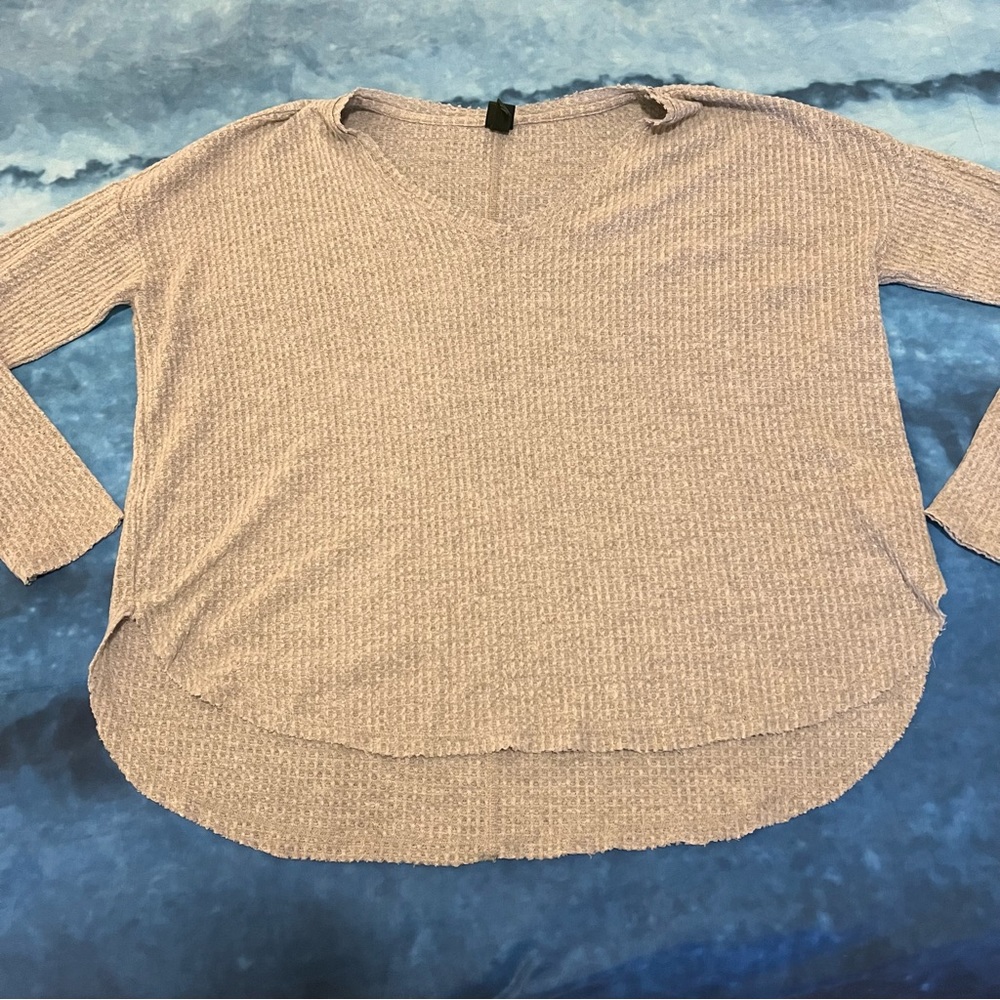 Loose v-neck blouse